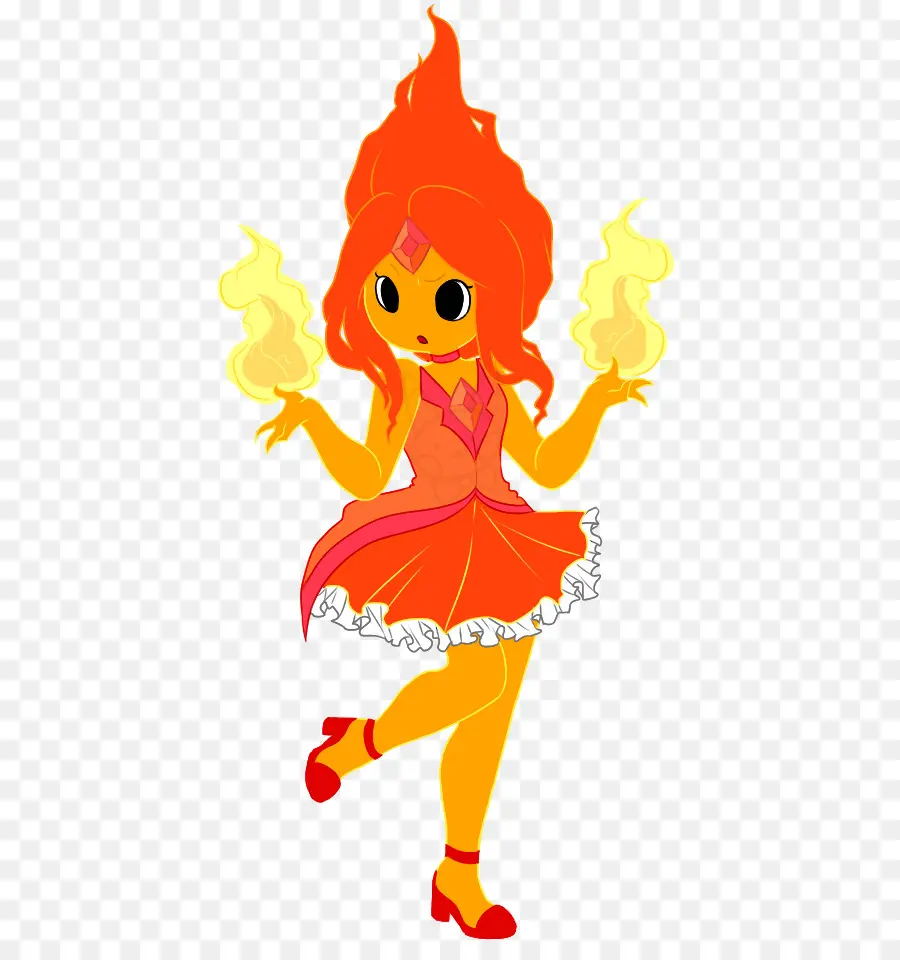 Princesa Llama，Fuego PNG