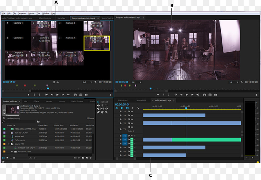 Adobe Premiere Pro，Sistemas De Adobe PNG