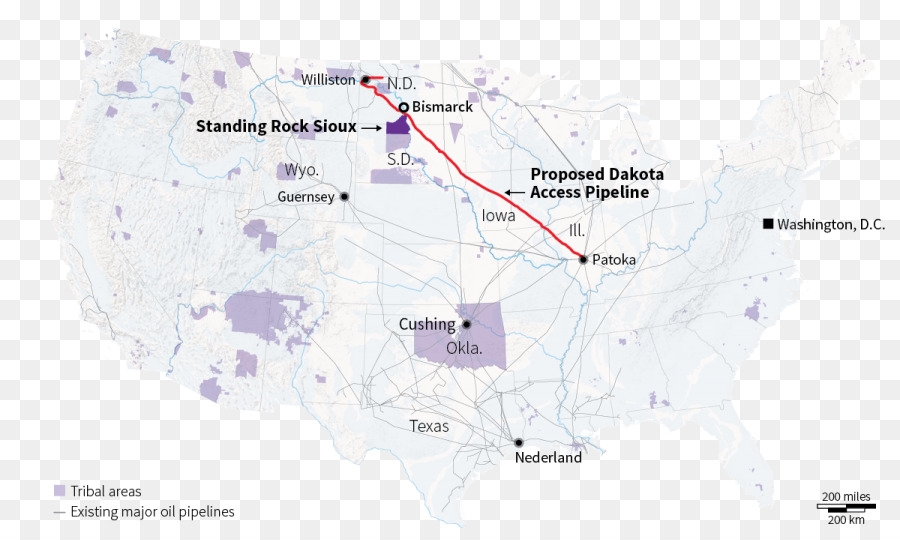 Dakota Del Norte，Dakota Acceso Tubería PNG