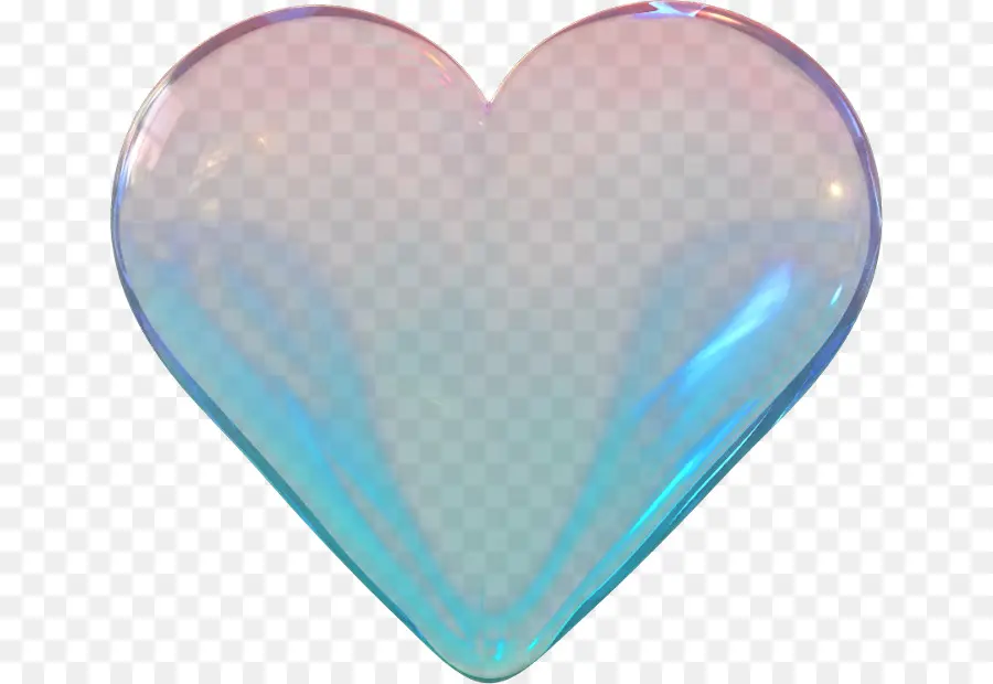 Corazón Iridiscente，Iridiscente PNG