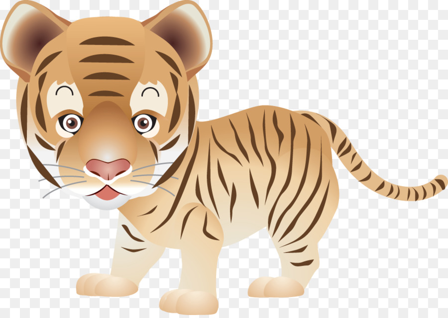 Lindo Tigre，Animal PNG