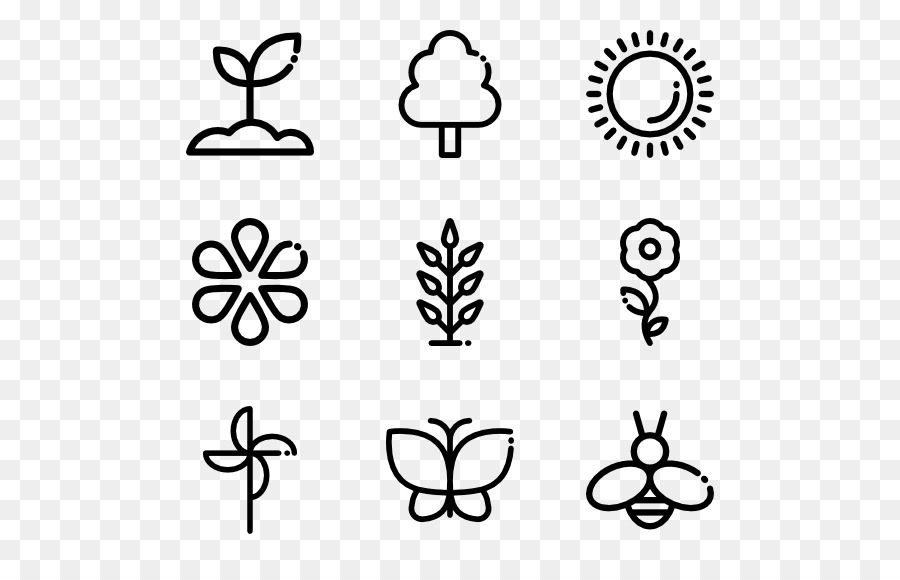 Iconos De Plantas，Naturaleza PNG