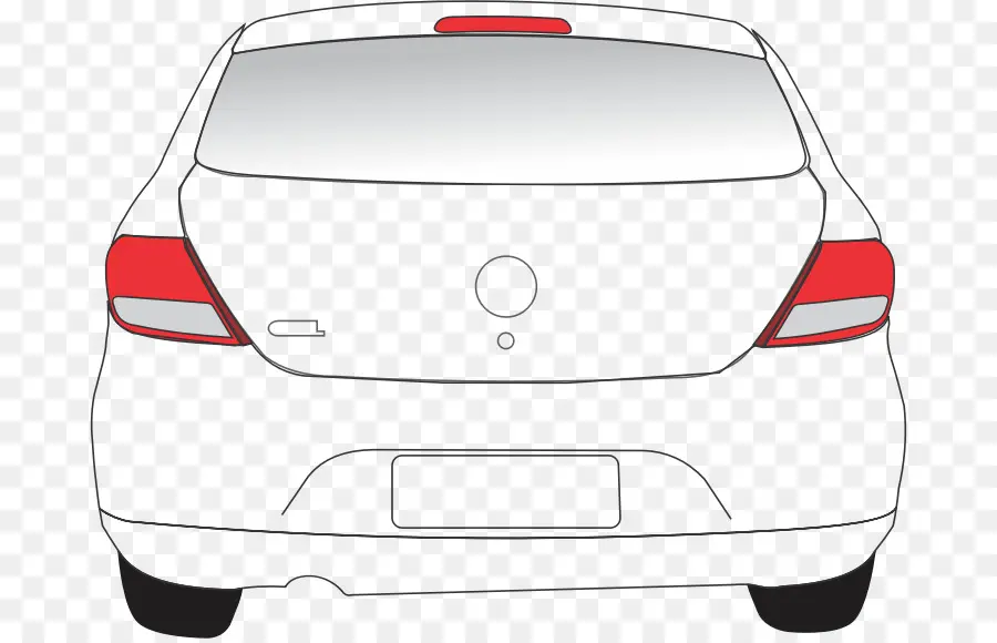 Parte Trasera Del Coche，Automóvil PNG