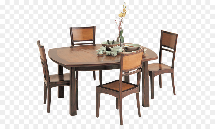 Mesa De Comedor，Sillas PNG