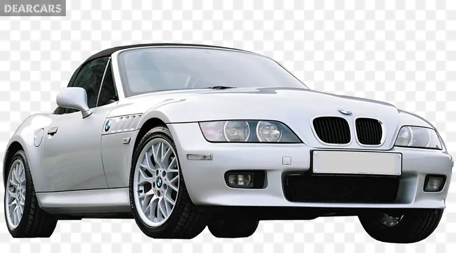 Coche Descapotable Plateado，Bmw PNG