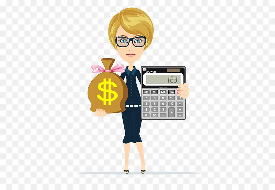 Mujer De Negocios，Bolsa De Dinero PNG