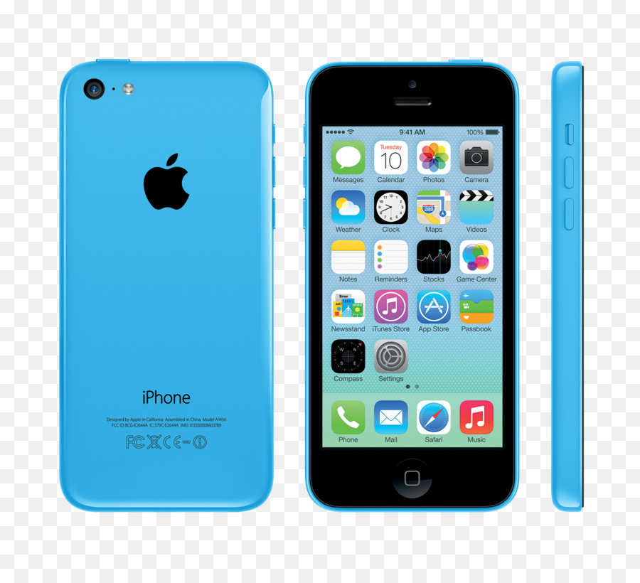 Iphone Azul，Teléfono Inteligente PNG