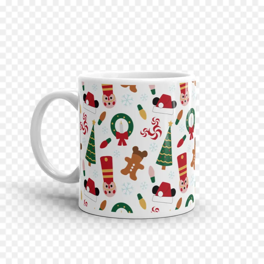 Taza De Navidad，Taza PNG