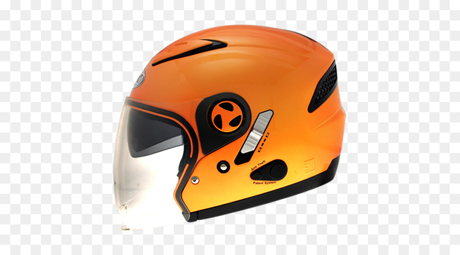 Casco Naranja，Motocicleta PNG