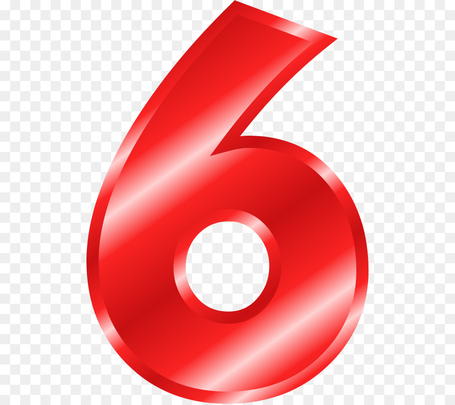 Numero 5，Rojo PNG