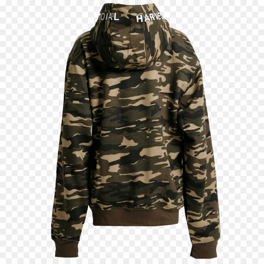 Sudadera Con Capucha，Camuflaje Militar PNG