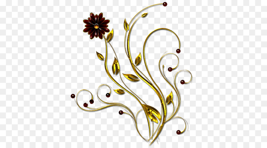 Diseño Floral，Flor PNG