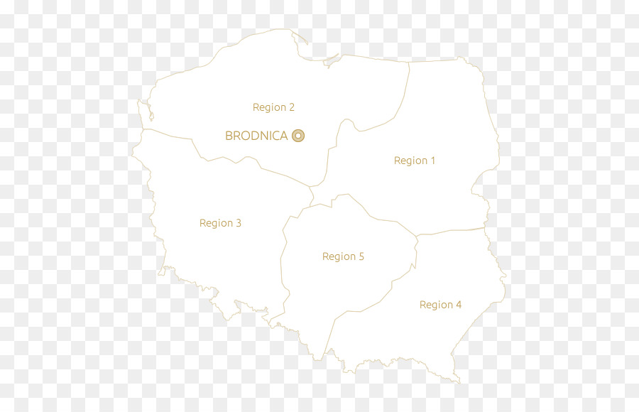 Mapa De Polonia，Regiones PNG