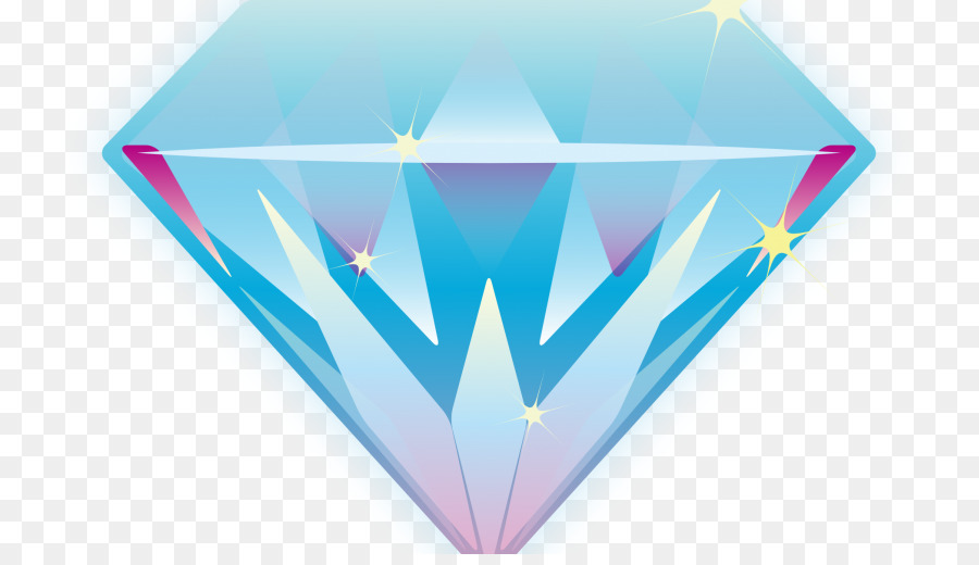 Diamante Azul，Joya PNG