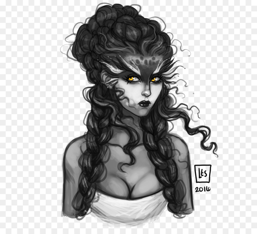 El Cabello Negro，Dibujo PNG