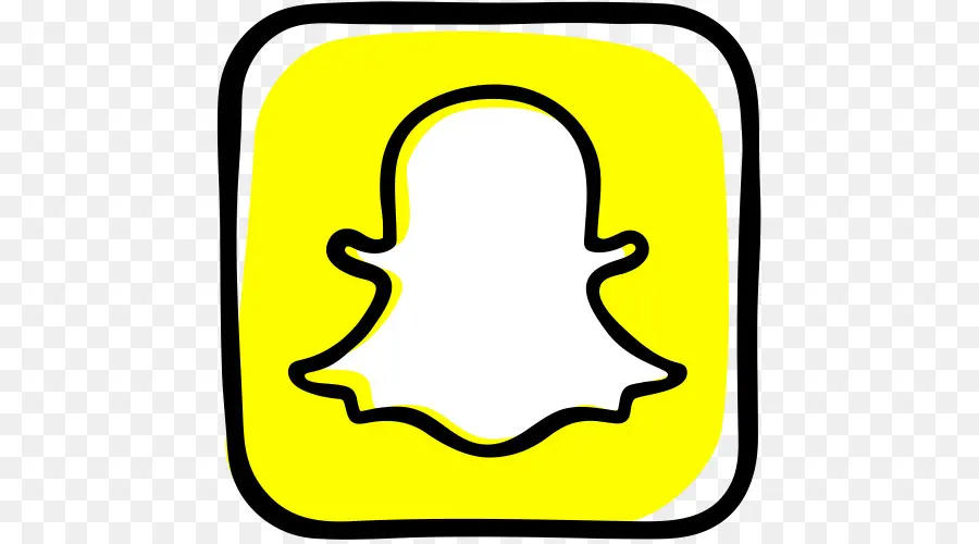 Logotipo De Snapchat，Redes Sociales PNG