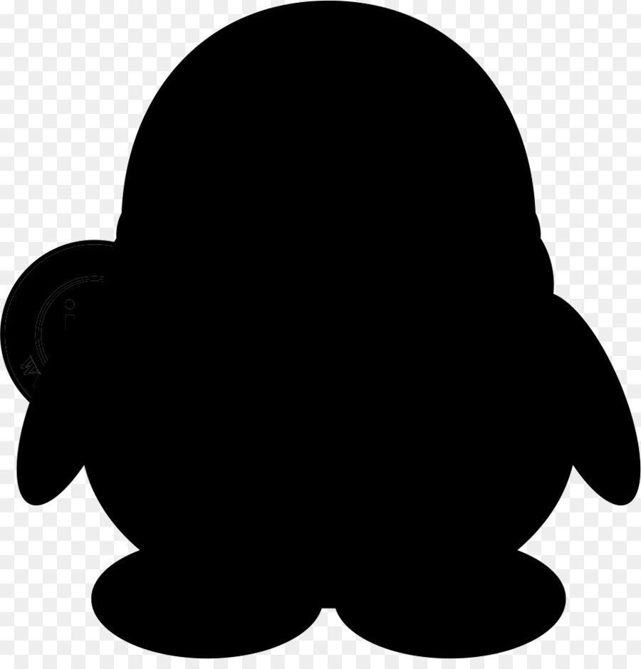 Silueta De Pingüino，Negro PNG