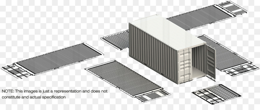 Transporte，Contenedor Intermodal PNG