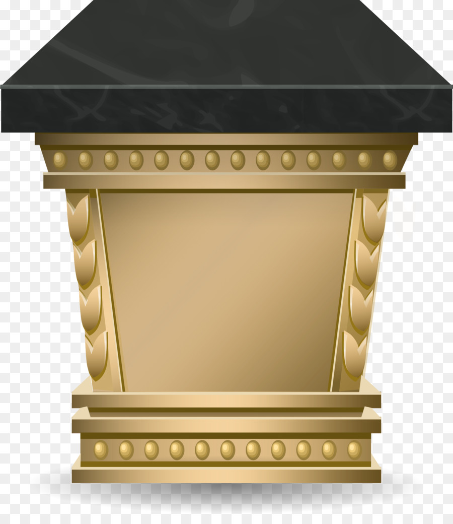 Pedestal，Oro PNG