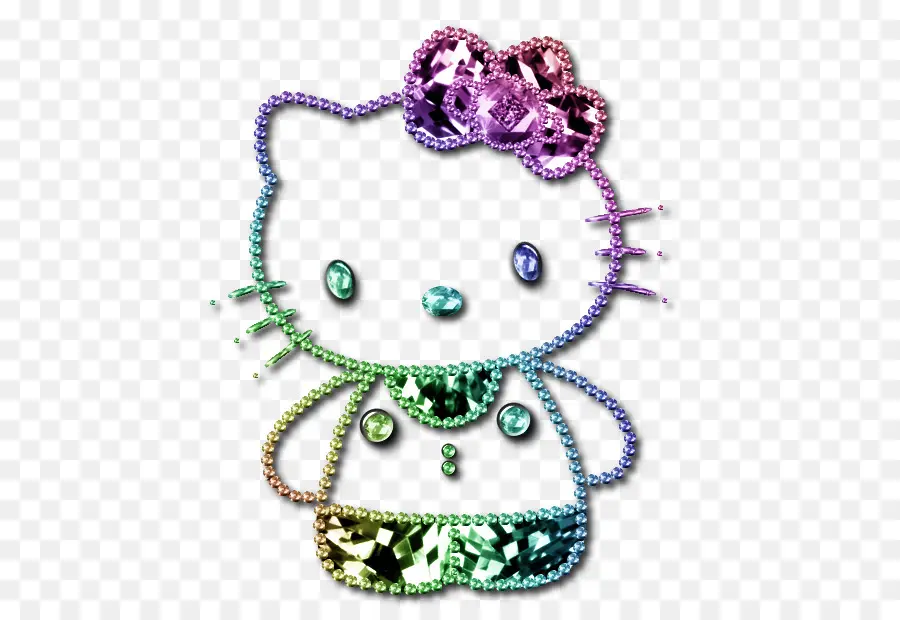 Hola Gatito，Joyas PNG