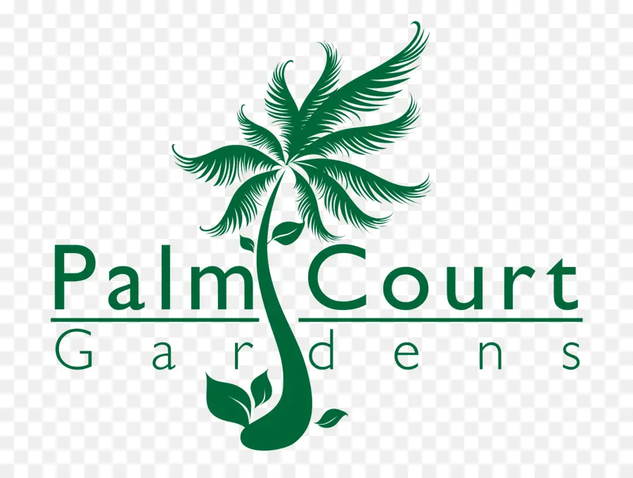 Palms Court Gardens，Logotipo PNG