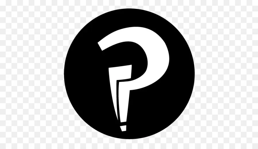 Logotipo，Interrobang PNG