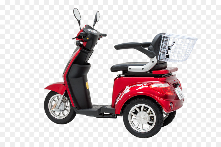 Vespa Roja，Tres Ruedas PNG