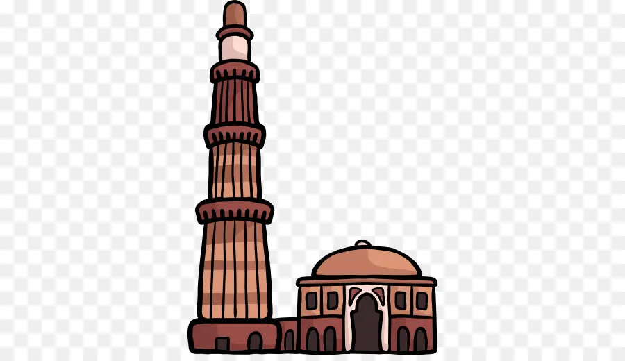 Qutub Minar，Torre PNG