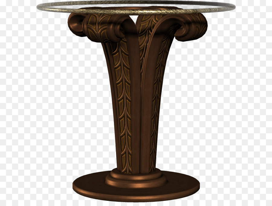 Mesa Redonda，De Madera PNG