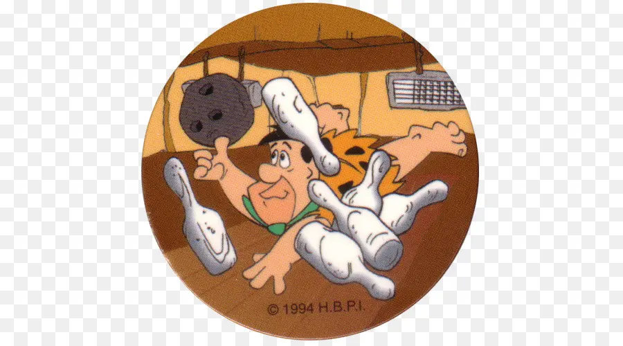 Fred Flintstone，Flintstones Bedrock Bowling PNG