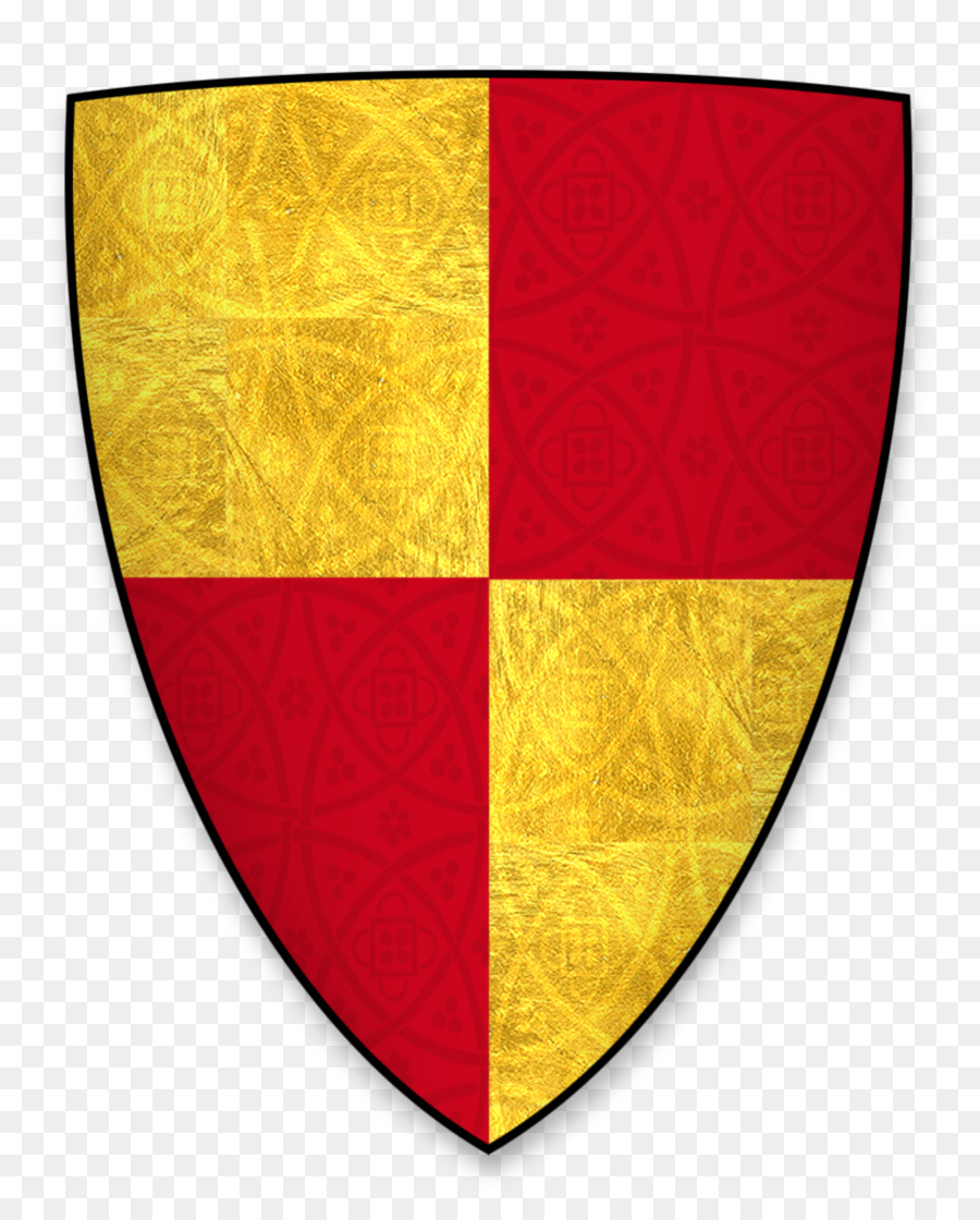 Escudo Rojo Y Amarillo，Estrella PNG