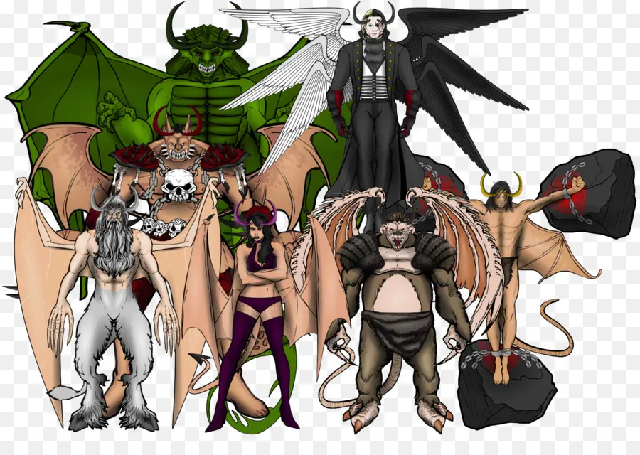 Criaturas De Fantasía，Demonios PNG