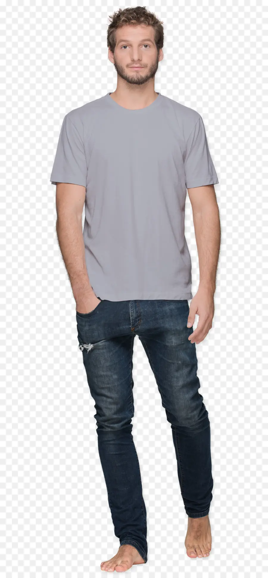 Camiseta，Jeans PNG