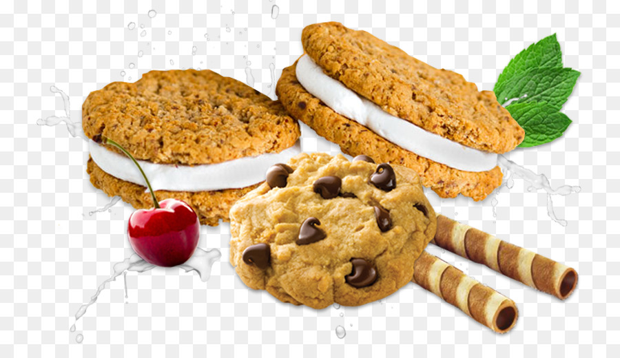 Galletas De Chispas De Chocolate，Galleta PNG