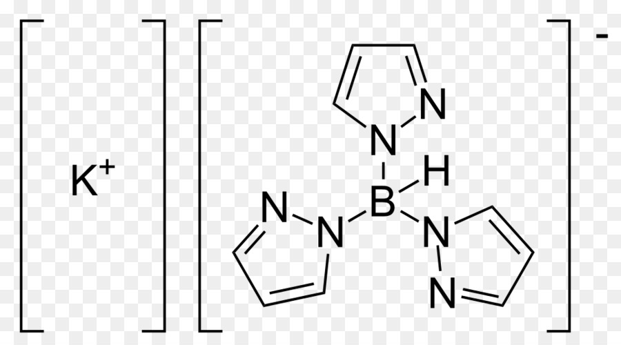 Trispyrazolylborate，Potasio Trispyrazolylborate PNG