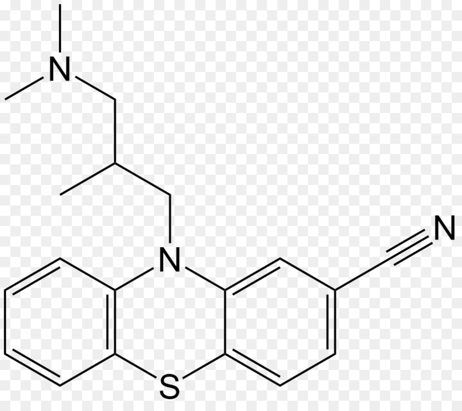 Cyamemazine，La Masa Molar PNG