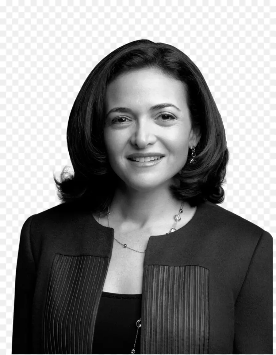 Sheryl Sandberg，Inclinarse En El Trabajo De Las Mujeres Y La Voluntad De Liderar PNG