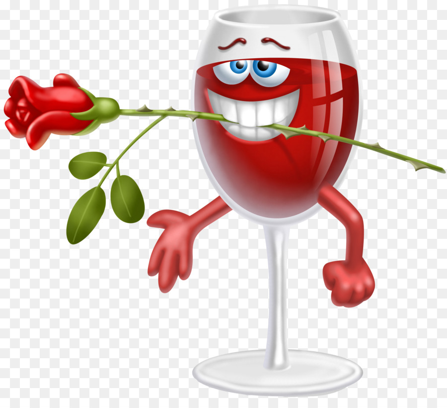 Copa De Vino，Rosa PNG