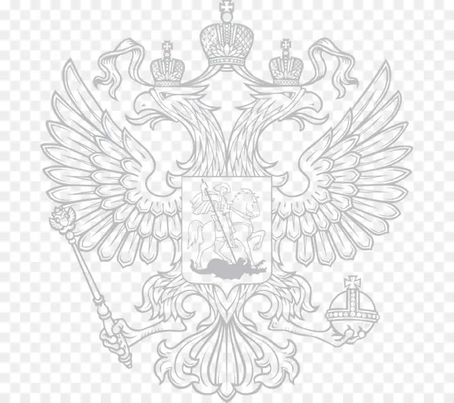 Rusia，Escudo De Armas De Rusia PNG