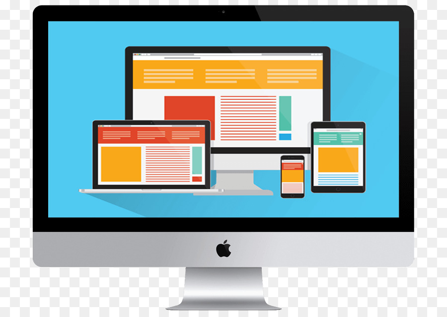 Desarrollo Web，El Diseño Web Responsivo PNG