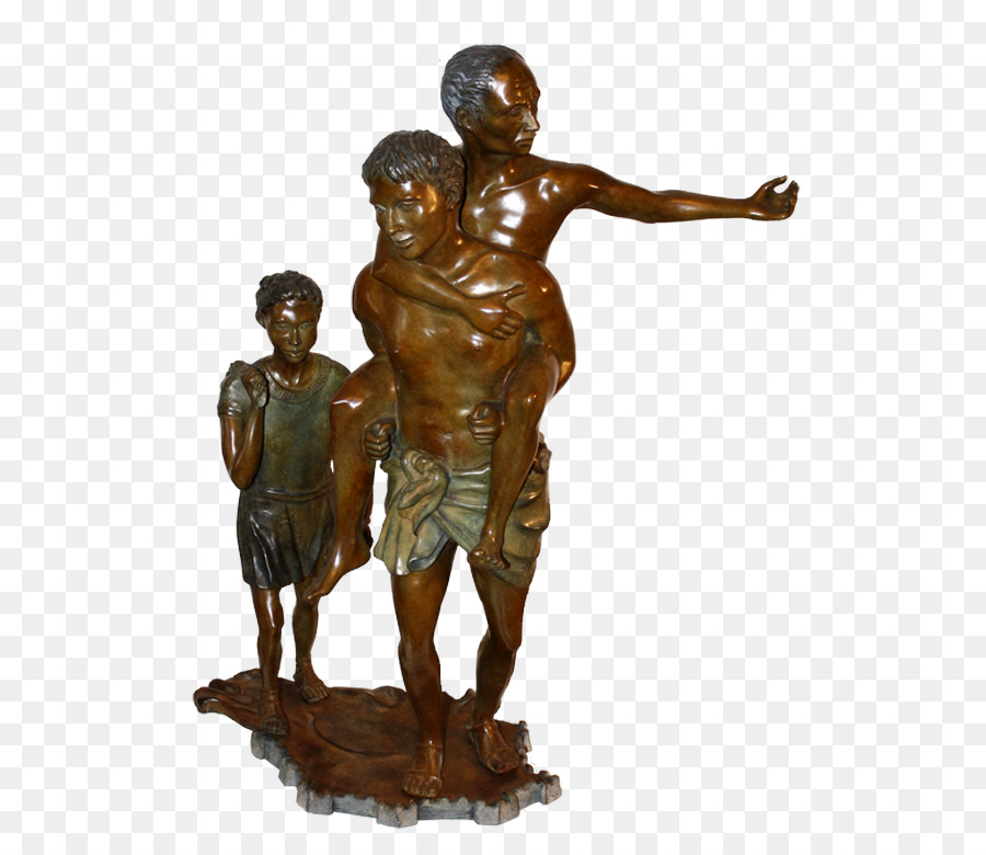 Escultura De Bronce，Arte PNG