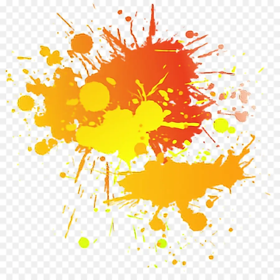 Salpicaduras De Colores，Chapoteo PNG