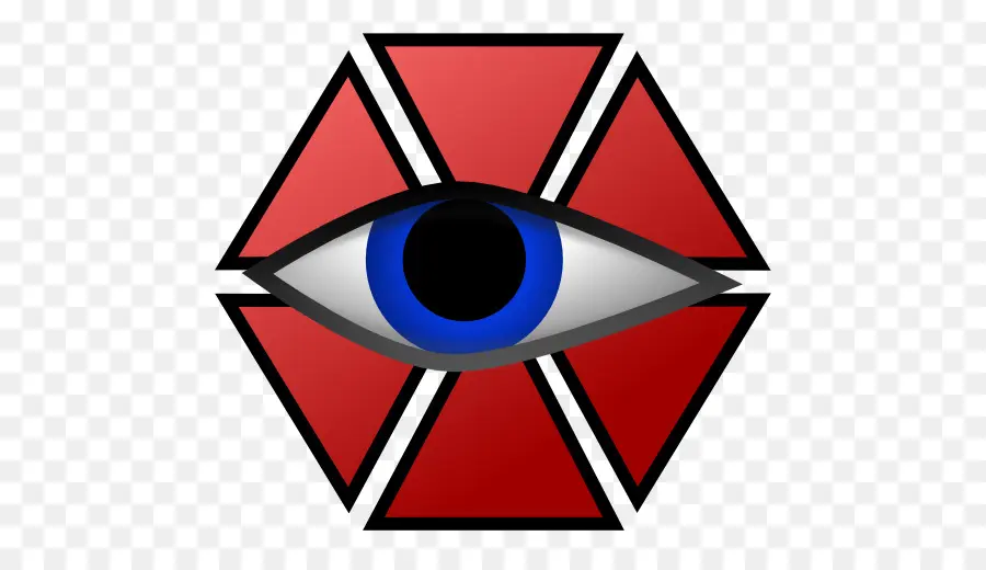 Símbolo Del Ojo，Rojo PNG