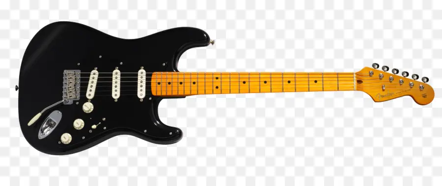 Fender Stratocaster，Black Strat PNG