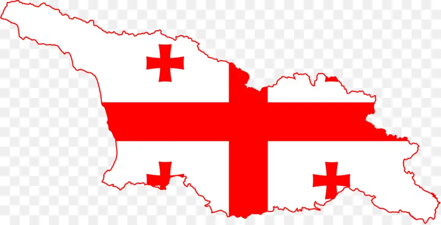 Georgia，Bandera De Georgia PNG