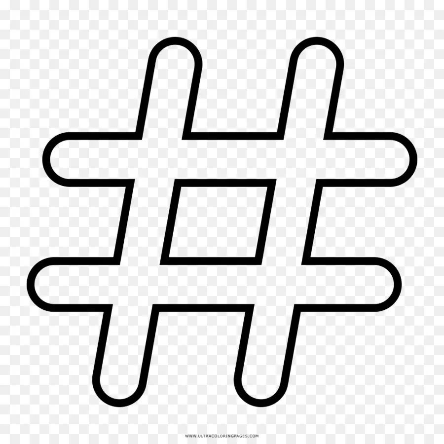 Símbolo De Hashtag，Redes Sociales PNG