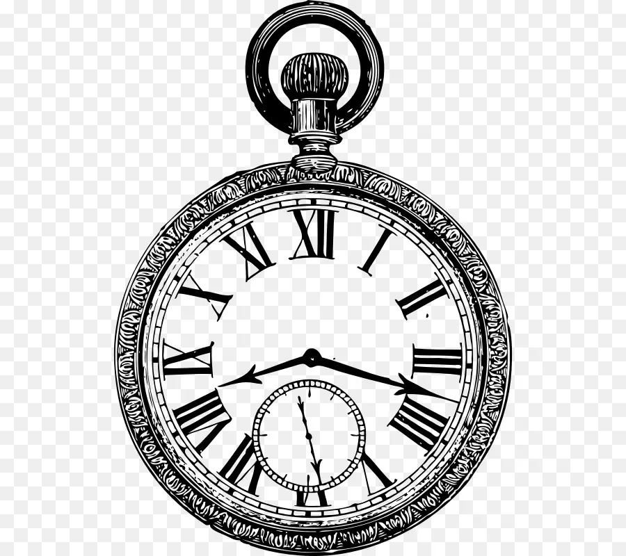 Reloj De Bolsillo，Antiguo PNG