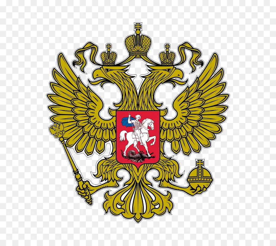 Rusia，Escudo De Armas De Rusia PNG