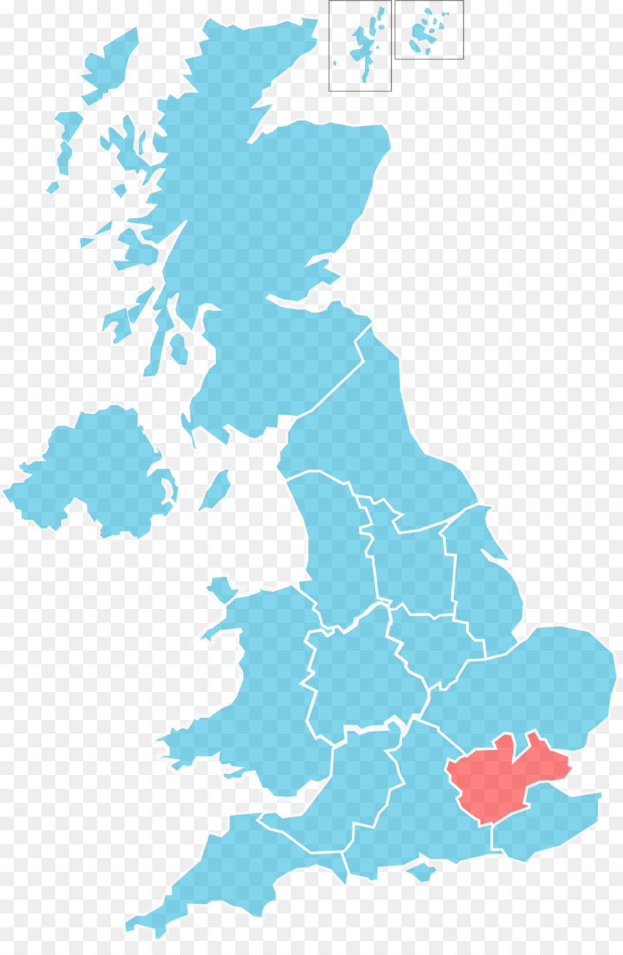 Mapa De Inglaterra，Reino Unido PNG