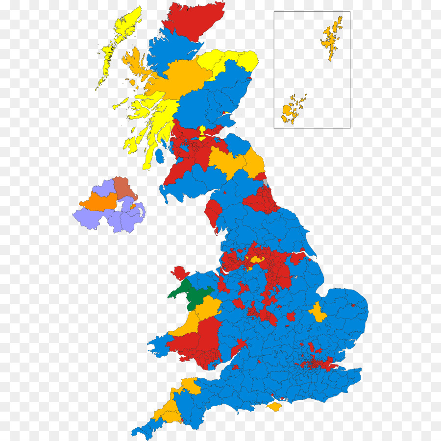 Mapa，Reino Unido Elecciones Generales De 2017 PNG